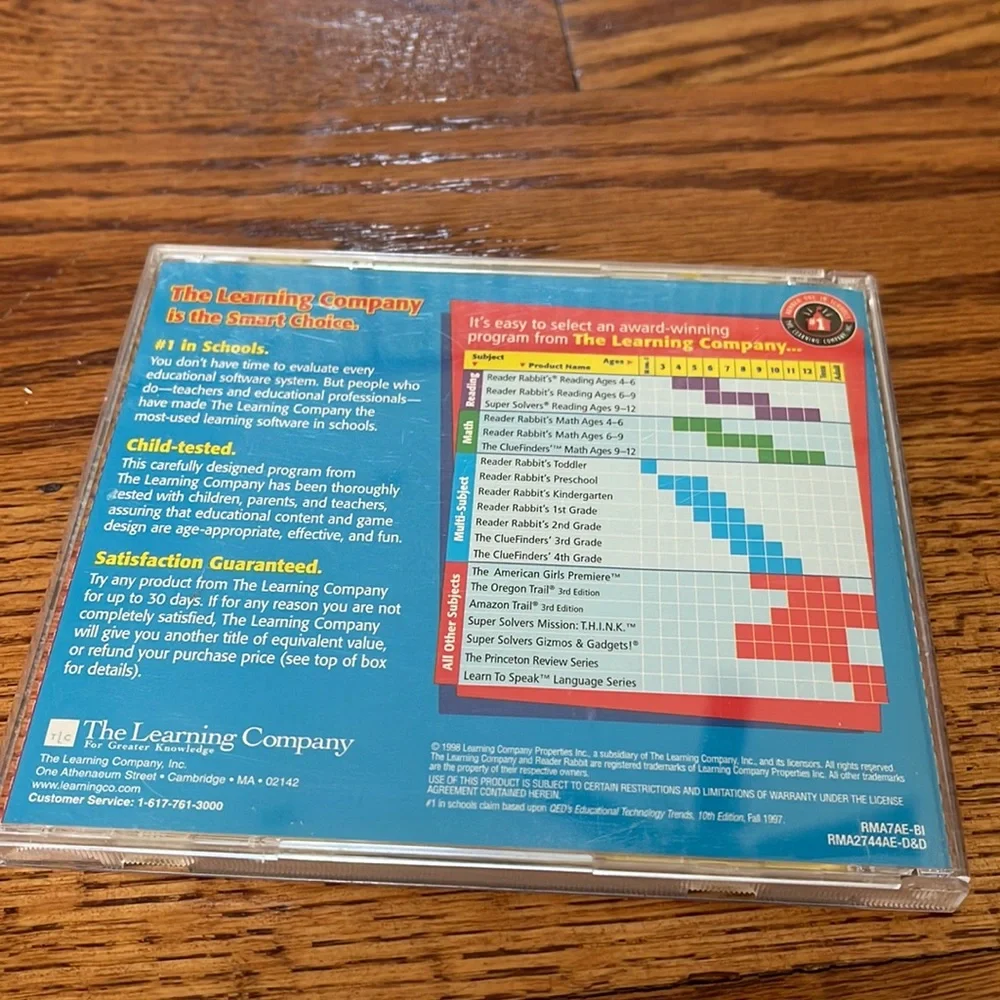 Reader Rabbit’s Math Adventure Ages 6-9 (jewel case)